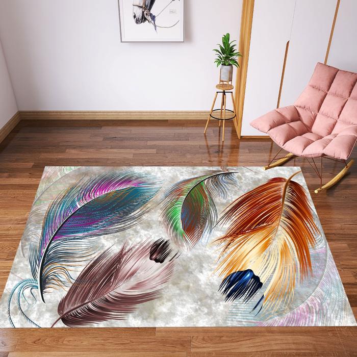 Karpet Lantai Polyester Uk 100 X 150Cm/Karpet Lantai Polyester