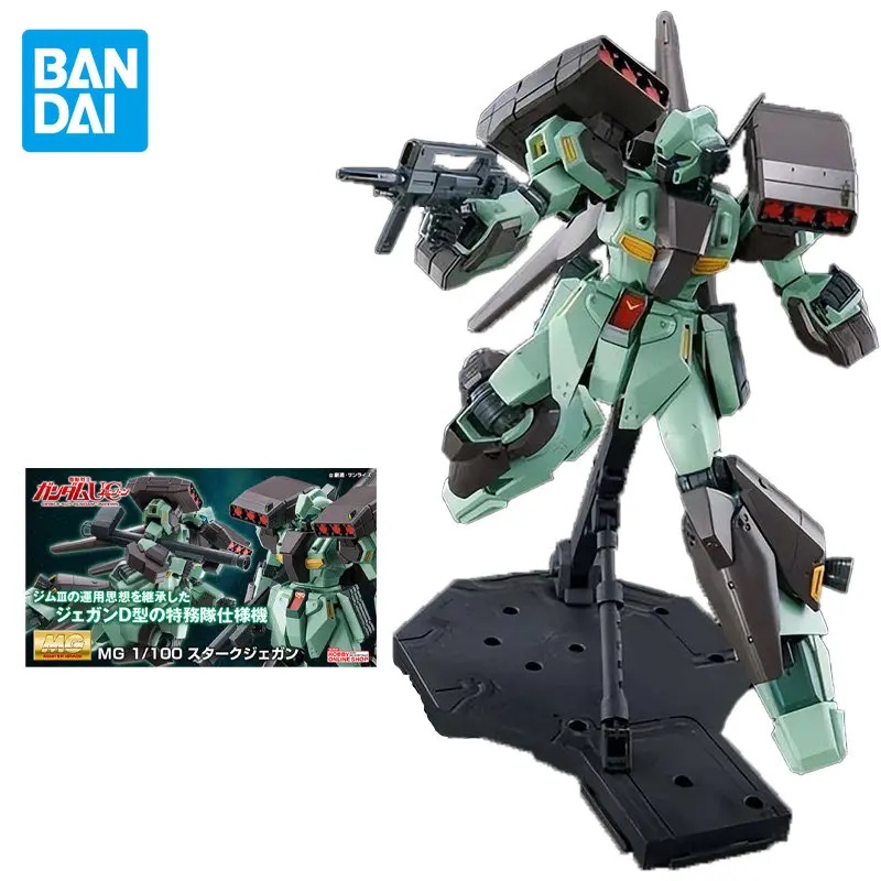 TAOCO Genuine MG Anime Figure 1/100 RGM-89S Stark Jegan Limit Action Figure Toys for Kids Gift Colle