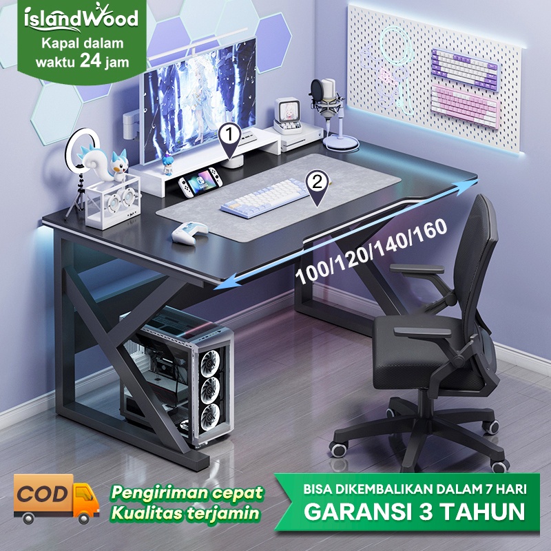 Meja Komputer Meja Gaming Minimalis Modern Meja Laptop Meja Belajar Meja kantor Minimalis Meja PC *