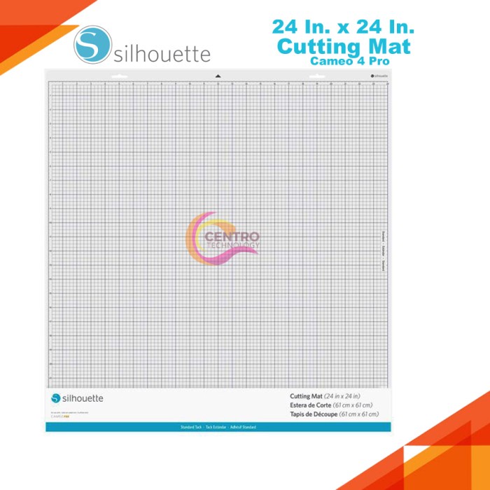 

Cutting Mat Silhouette Cameo 4 Pro 24 X 24 Inch (60 x 60 cm)