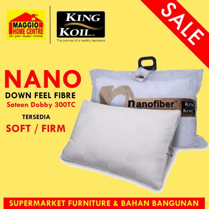 Maggio Bantal King koil Springbed Nano Fiber