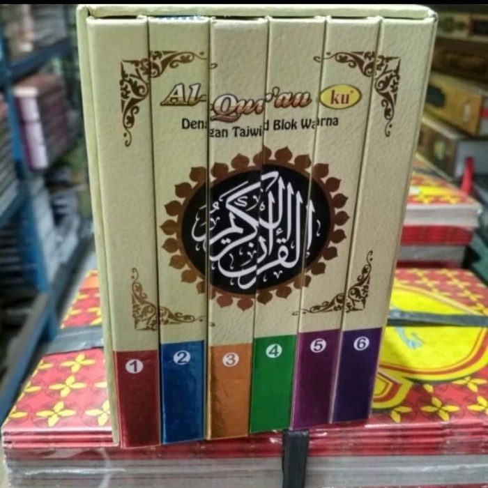 ALQURANKU PER JUZ MUJAZZA TAJWID WARNA TERJEMAH UKURAN SAKU, AL QURAN PERJUZ TERJEMAH TAJWID WARNA