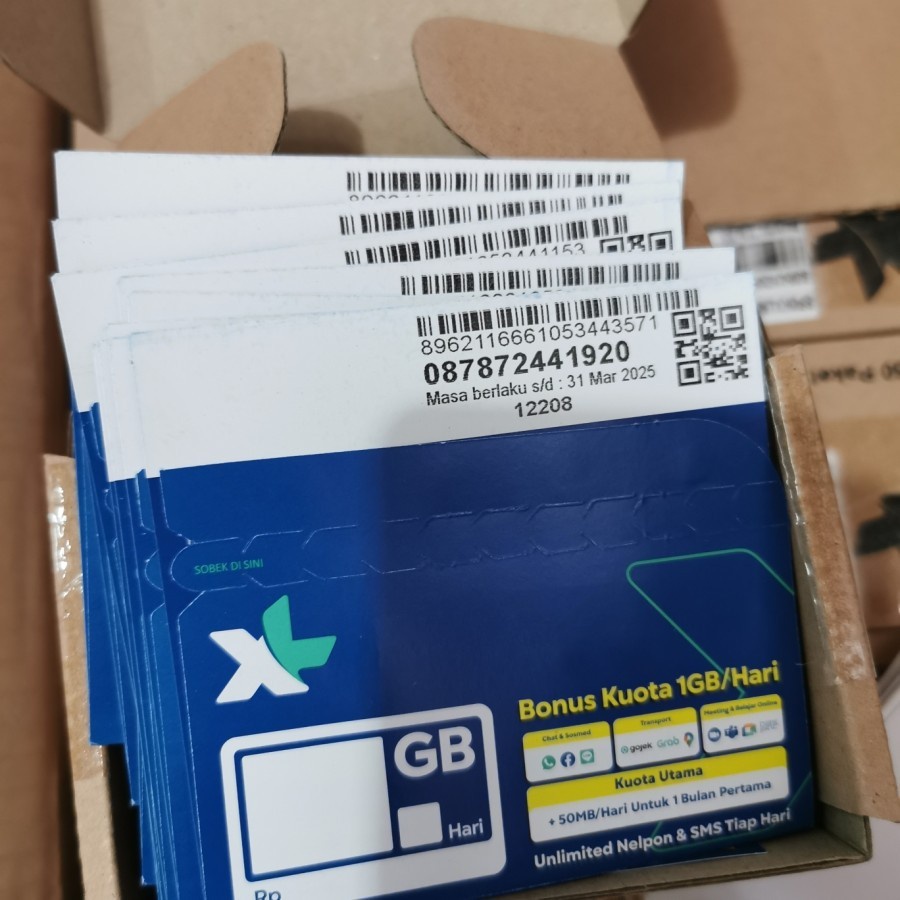 KARTU PERDANA XL TANPA PULSA TANPA KUOTA