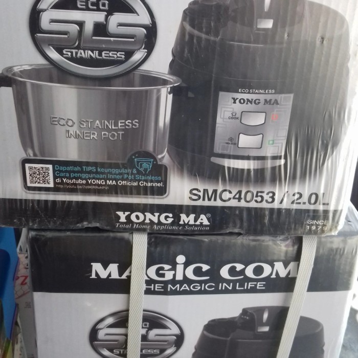 RICE COOKER COM YONGMA SMC-4053 INNER POT STAINLESS