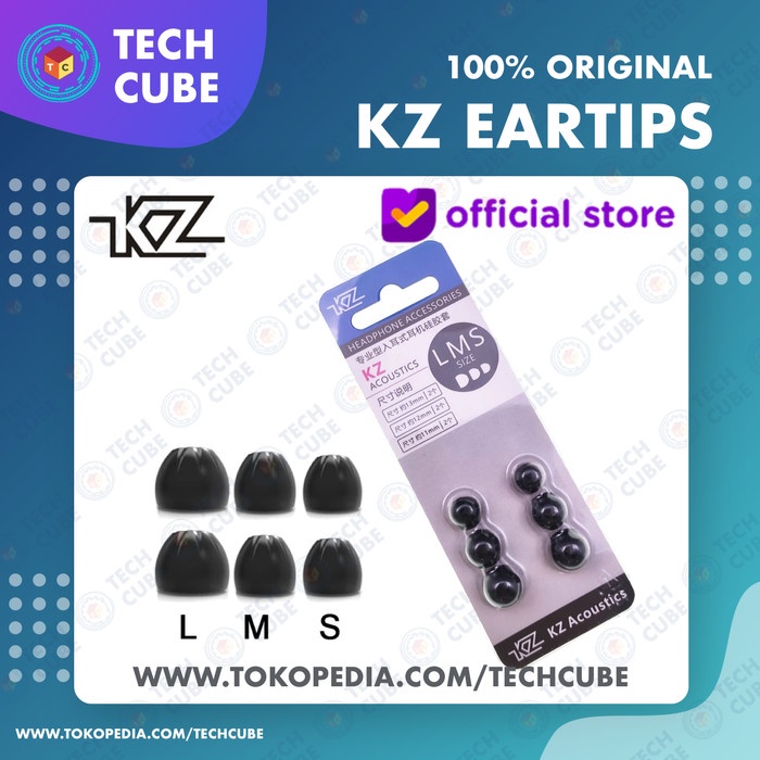 KODE E KZ Silicone Eartips Silikon Silicon Ear Tips Eartip for EDX ZSN PRO