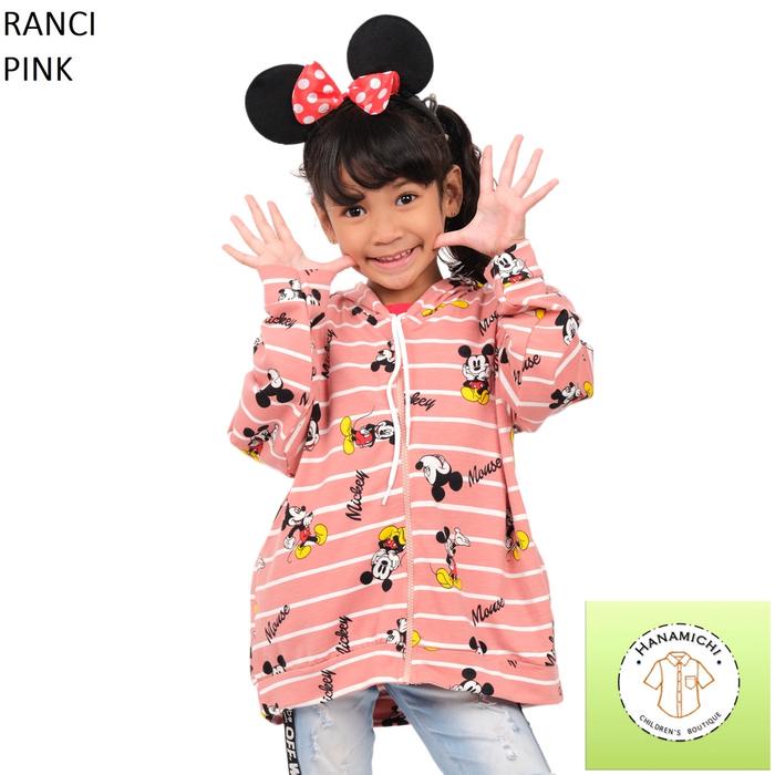 Kiminori RANCI Hoodie Anak Lengan Panjang