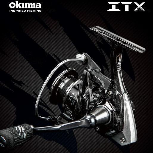 Reel Pancing Okuma ITX Carbon Spinning Reel ringan dan smooth Joran