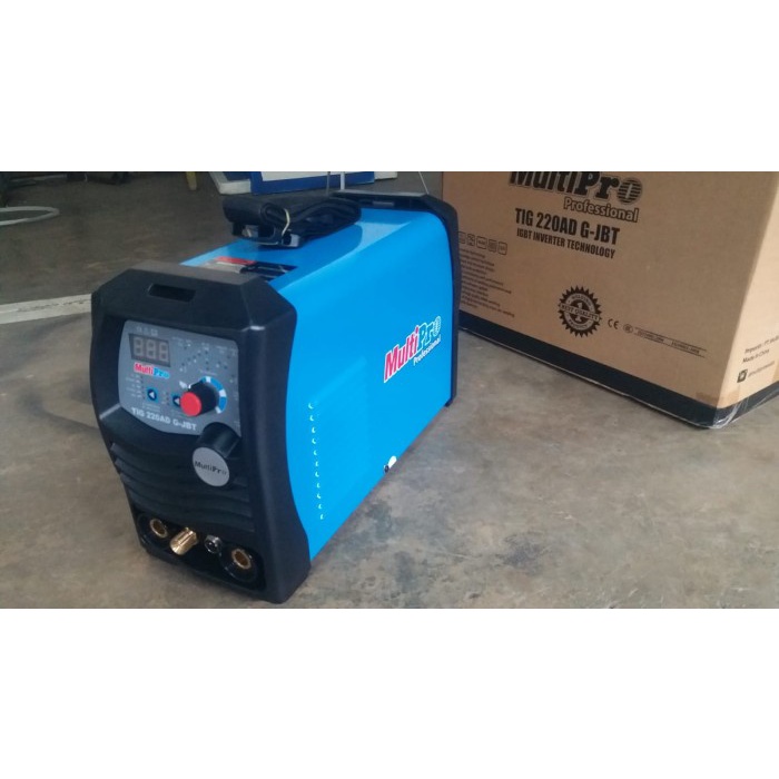 MULTIPRO MESIN LAS ALUMUNIUM ARGON AC DC TIG 220AD MJB - Bev