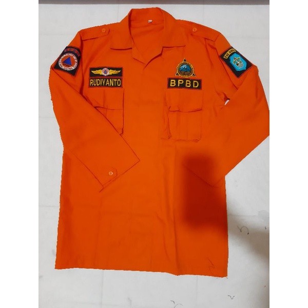 SERAGAM PDL BPBD SERAGAM BPBD ORANGE