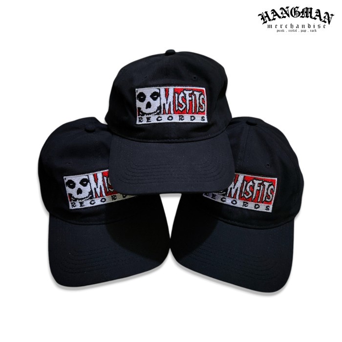 Misfits Records Official - Dad Hat Topi Band