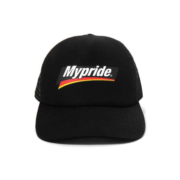 MYPRIDE " CHARGE TRUCKER " - BLACK - TRUCKER HAT