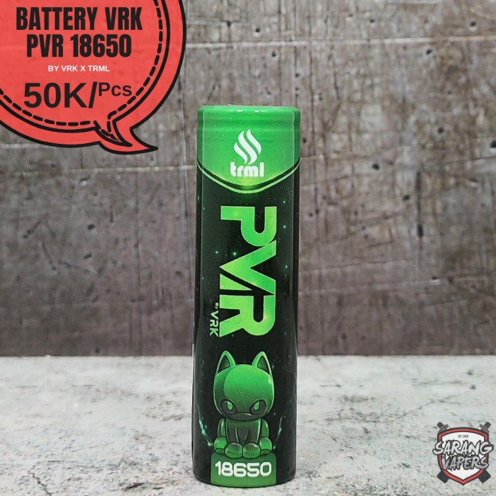 BATTERY VRK PVR 18650 BY VRK X TRML KODE 1151