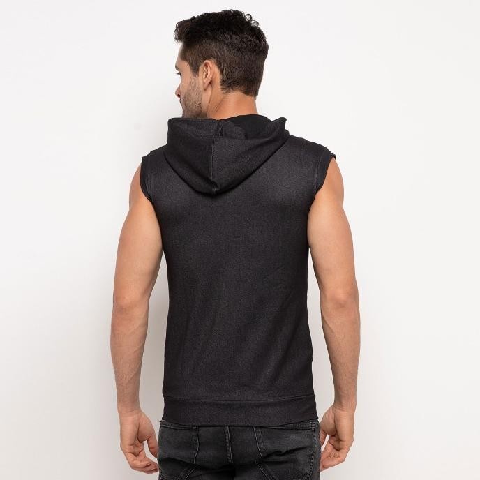 Flexzone Sleeveless Hoodie Jacket Gym Fitness Sport Fvs-005Ht #Gratisongkir