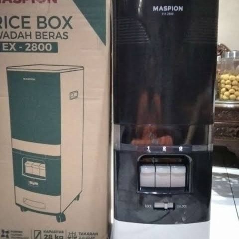 

tempat beras 28kg Maspion Ex2800