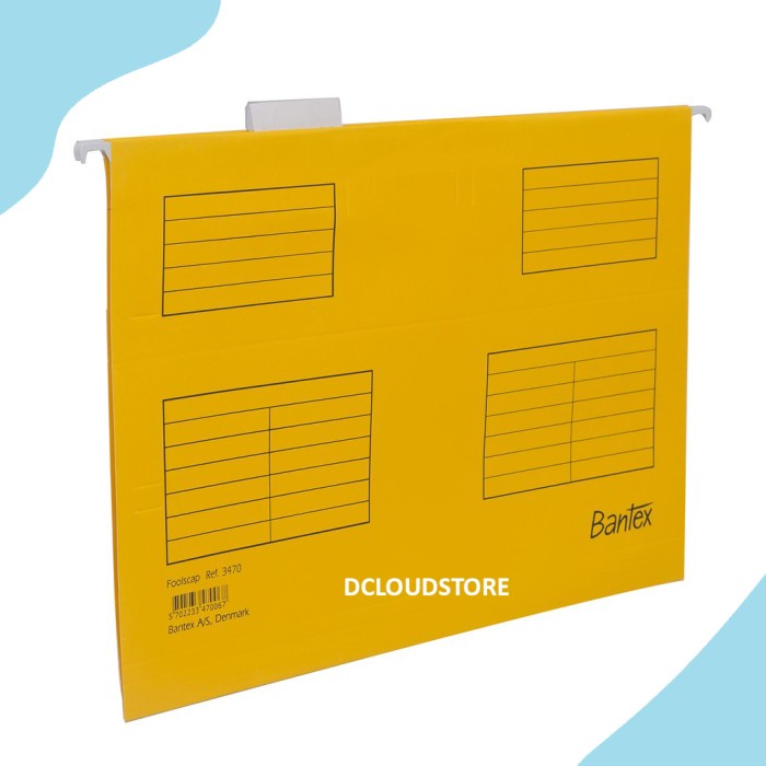 

Bantex Map Gantung F4 3470 Yellow / Suspension File