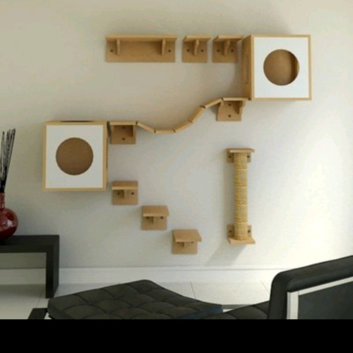 cat condo cat playground set mainan kucing