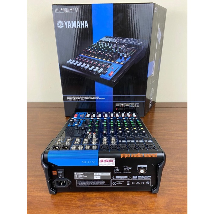 MIXER AUDIO YAMAHA MG12XU MIXER 12 CHANNEL MG 12 XU