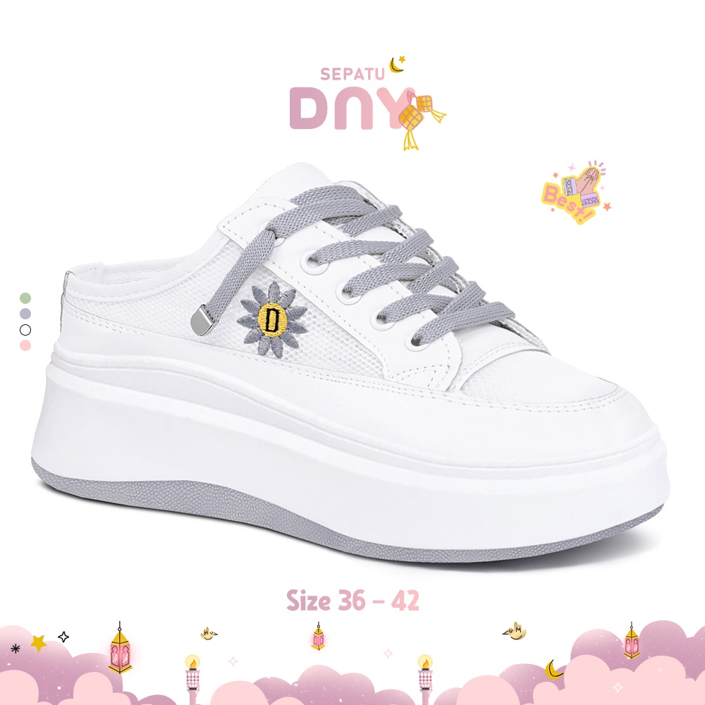 Terfavorit  Sepatu Dny Sepatu Sandal Korea Sendal Wanita Putih Import Cantik Sepatu Sendal