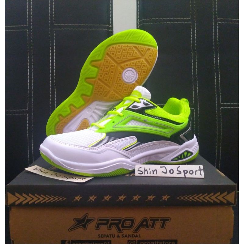 Limited Edition Super Laku Sepatu Badminton Bulu Tangkis Proatt Pro-Att Original Produk Lokal