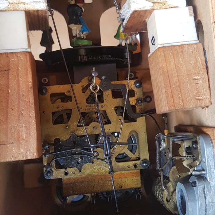 Angel Jam Kikuk Kukuk Cuckoo Clock Germany