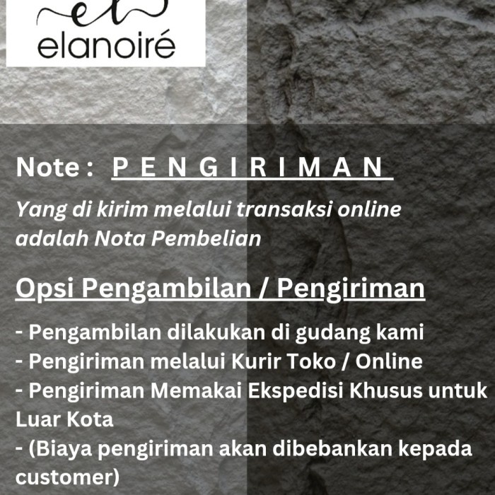 Angel Pu Stone Wall Panel Dinding 3D