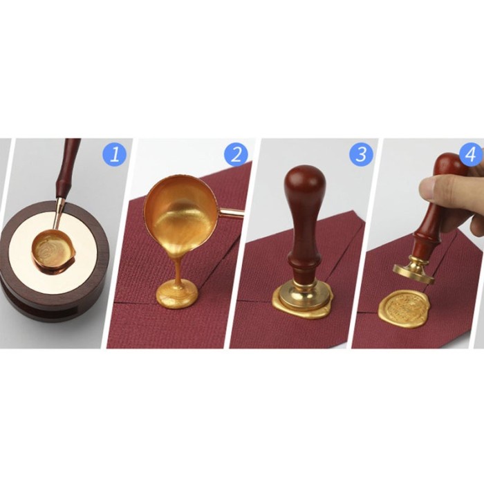 

Custom Wax Stamp Stempel Segel Lilin - D25mm