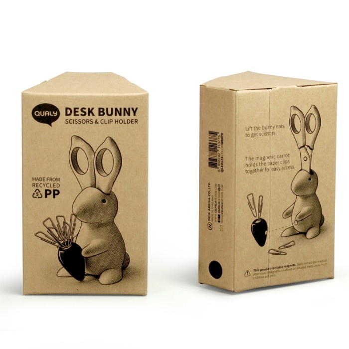 

Qualy Desk Bunny Scissors (Pink)