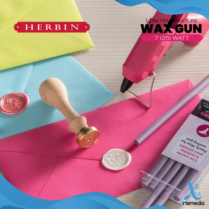 

Herbin Wax Gun Low Temperature Seal Wax Alat Stempel Segel Lilin