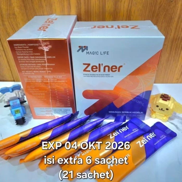 

TERBARU! 1 Box Magic Life Zel Ner Oligo peptide Original