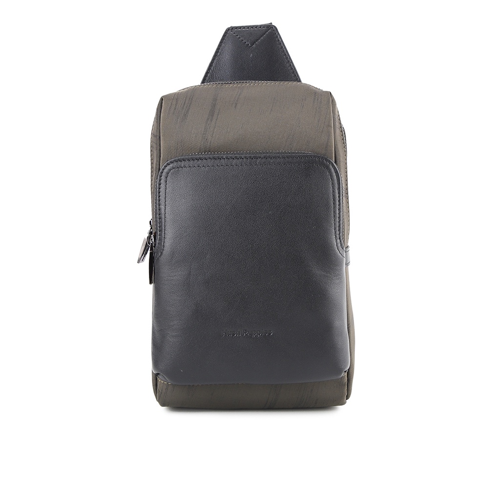 Hush Puppies Tas Pria Trudy Chest Bag Khaki