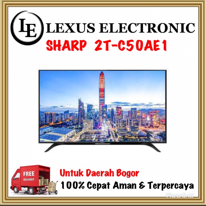 Sharp 2T-C50Ae1I Led Tv Sharp 50 Inch - Full Hd - Smart Tv Dvbt2