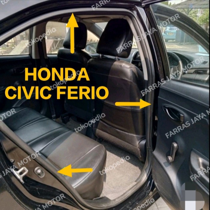 HOT SALE KARET BALON PINTU BAGIAN BODI HONDA CIVIC FERIO FUUL SET 5 PINTU