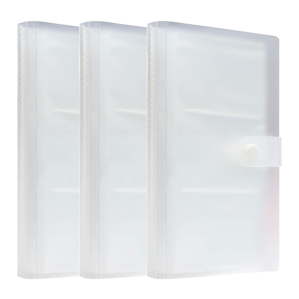 

Transparent Photo Album Photocard ID Card Holder Binder Decoration Room Polaroid Collection Portable