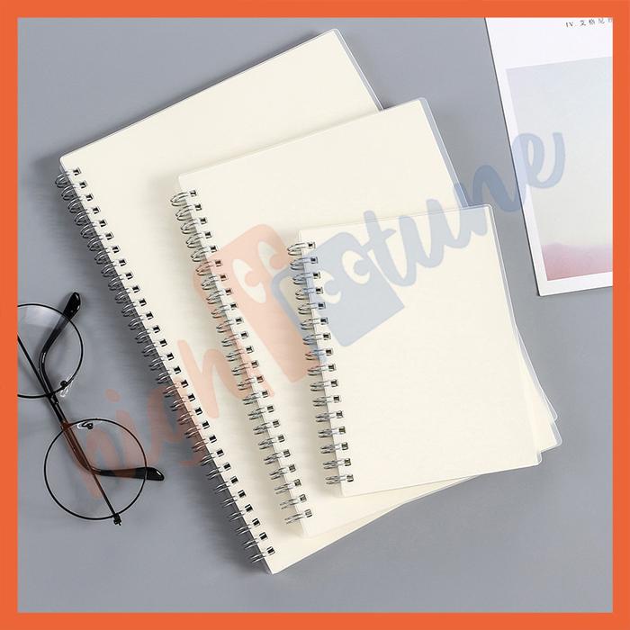 

Hightune Buku Notebook Tulis A5/B5 Dengan Garis Horizontal/Grid/Kosong - Kayu, Kertas Paper Silver