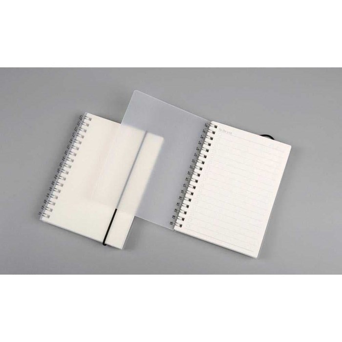 

Buku Tulis Catatan Pocket Binder Notebook Agenda Planer Polos A6