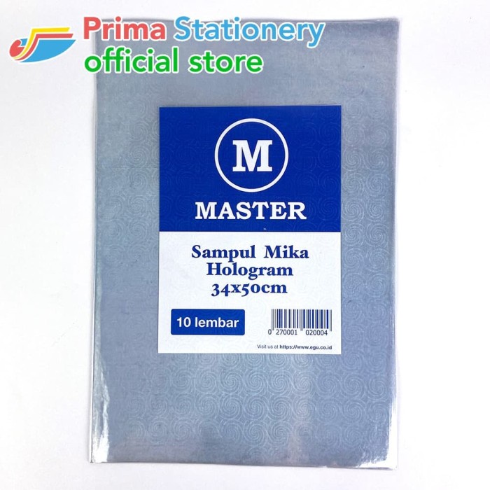 

Master Sampul Buku Mika Hologram 34X50Cm - Plastik Book Cover