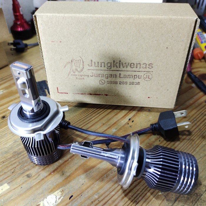 Led H4 Jl3 All Weather Led 3000K 4300K 6000K Paling Terang