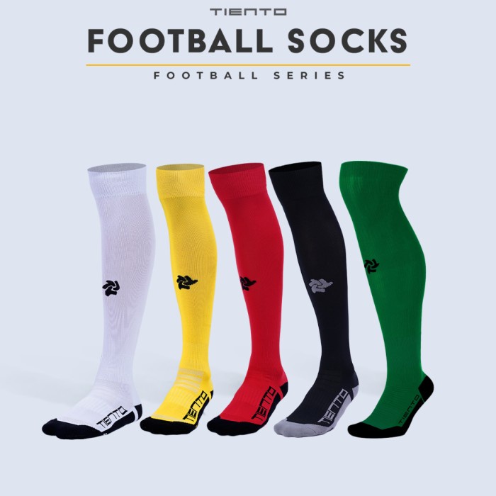 Tiento Kaos Kaki Olahraga Panjang Sepak Bola Futsal Socks Soccer
