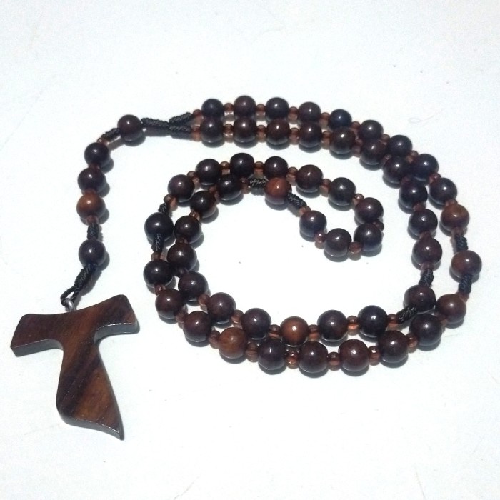 Rosario Kayu Stigi Salib Tao Tau