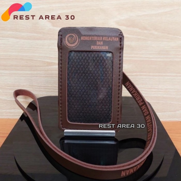 

ID Card Holder Tali Lanyard Name Tag Logo KKP Kode 914