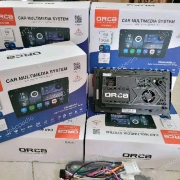 HEAD UNIT TAPE MOBIL ORCA ANDROID OEM HONDA MOBILIO,BRIO,BRV LAYAR 9"