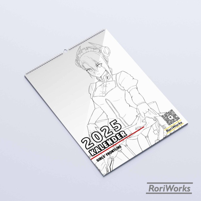 

Kalender Dinding 2025 - Girls' Frontline Kode 532