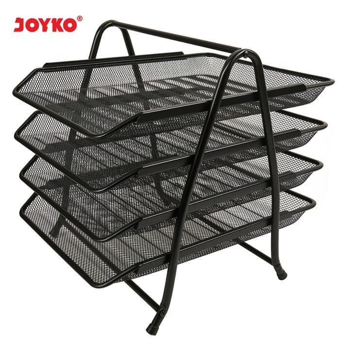 

Joyko Document Tray Tier Rak Kertas Dokumen 4 Susun Tingkat Besi DT-31 Kode 662