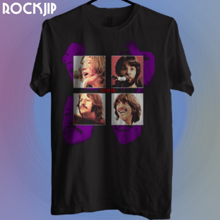 Jual Kaos Baju Distro Musik Band Rock Punk Indie Metal Pria Wanita Original Second Beatles Bandung M