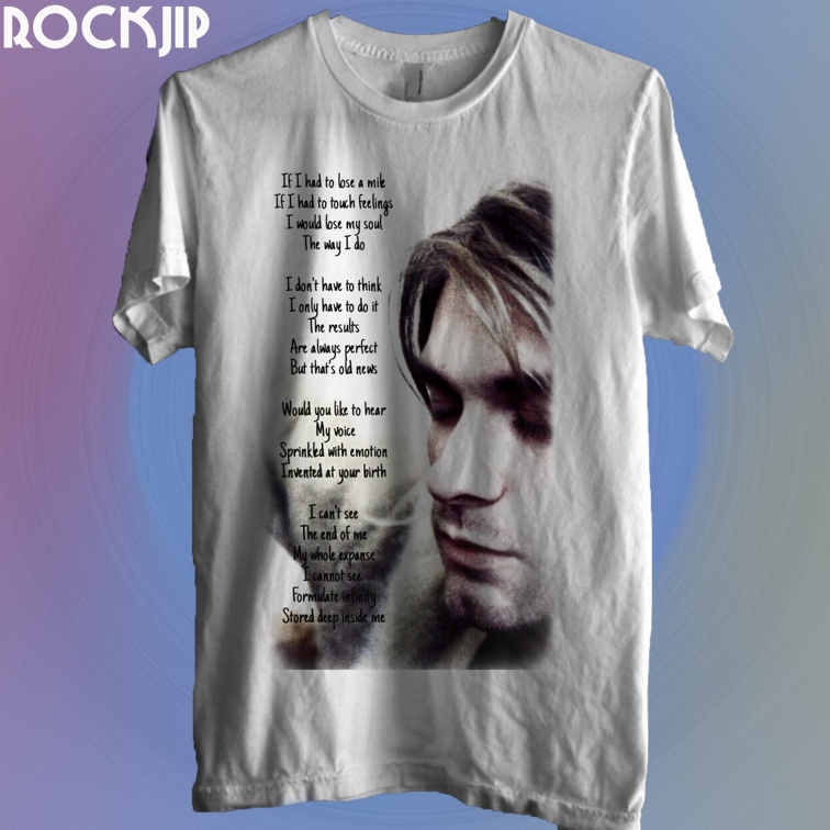 Custom Kaos Baju Distro Musik Band Rock Punk Indie Metal Pria Wanita Original Second Nirvana Bandung