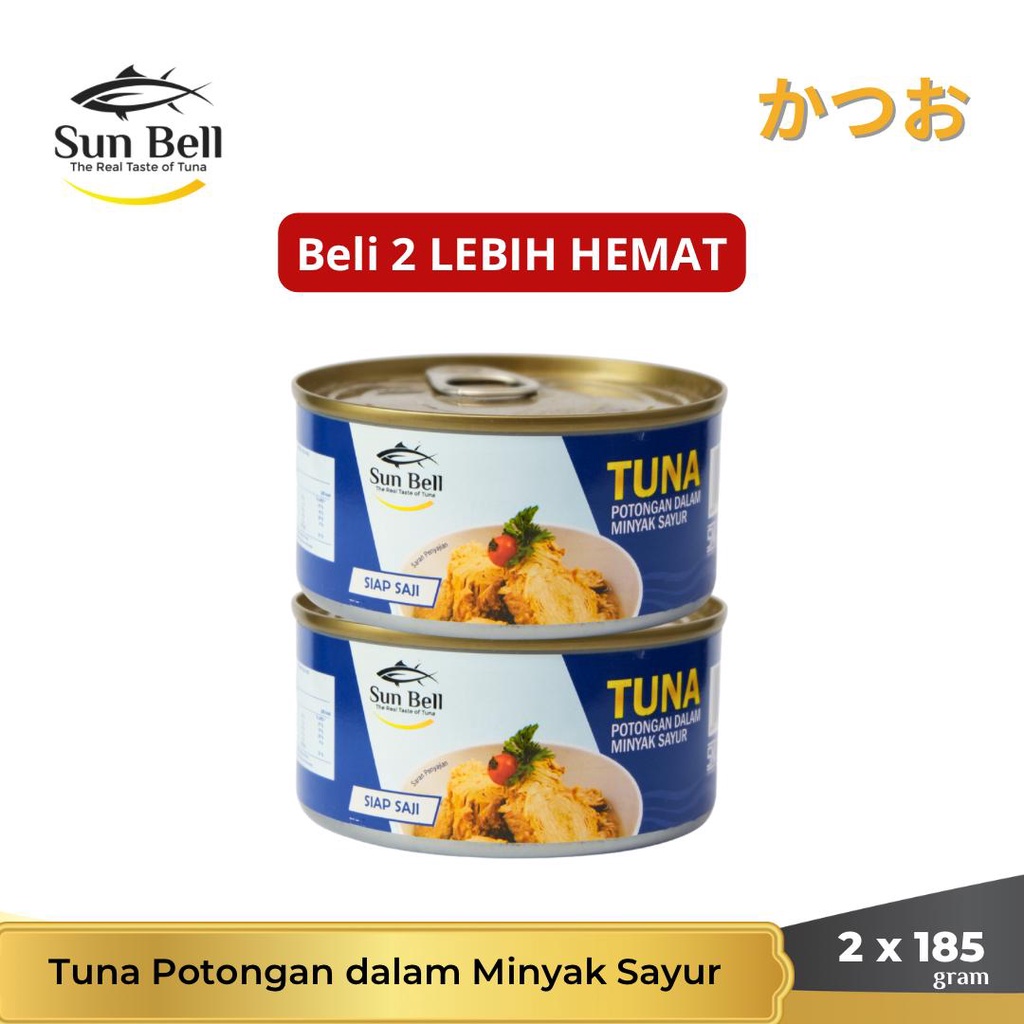 

Harga Spesial (Beli 2) - Sun Bell Tuna Chunk in Vegetable Oil