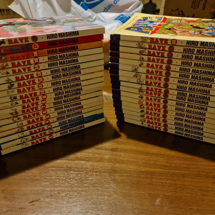 Komik Rave 1-35 kolpri mulus set ori