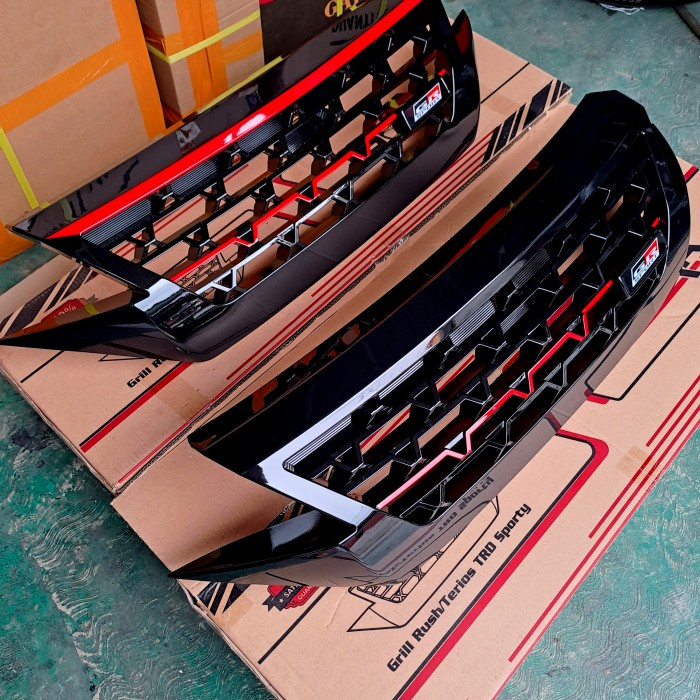 PROMO GRILL DEPAN RUSH TERIOS 2018-2021 SPORTY GR SPORT