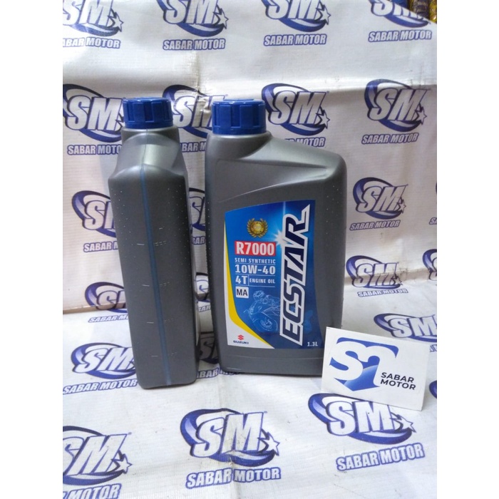 Oli Sgo Ecstar R7000 10W-40 Api Sl 1.3L / Oli Suzuki Gsx 1300Ml