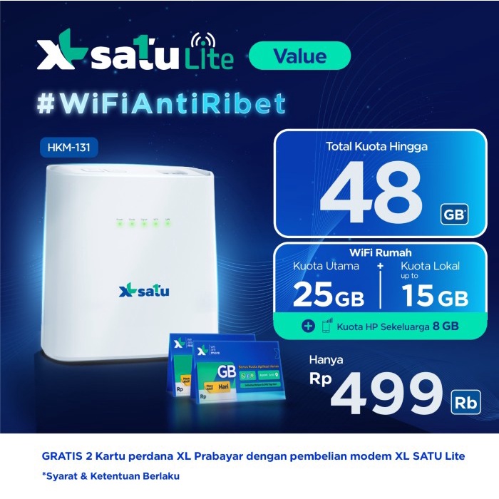 HKM N401 MODEM ROUTER WIFI XL SATU LITE 4G LTE UNLOCK ALL OPERATOR